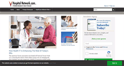 Desktop Screenshot of hospitalnetwork.com