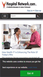 Mobile Screenshot of hospitalnetwork.com
